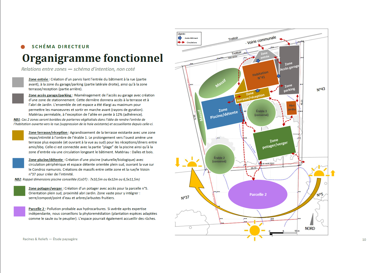 Organigramme fonctionnel, schema directeur